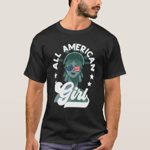 Mother Daughter Fourth 4th Of July  All American G T-Shirt