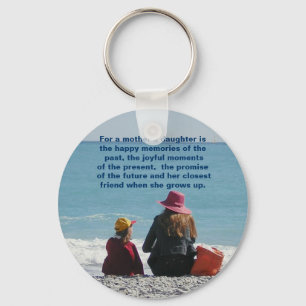 Mother & Daughter Keychain