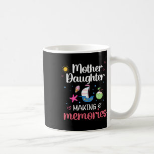 Mother Daughter Making Memories Family Xmas Happy  Coffee Mug