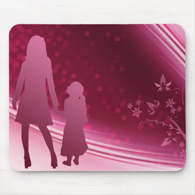 Mother - Daughter Mouse Mat (Front)
