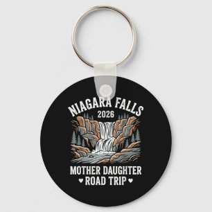 Mother Daughter Niagara Falls Road Trip 2026 Key Ring