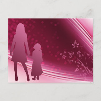 Mother - Daughter Postcard