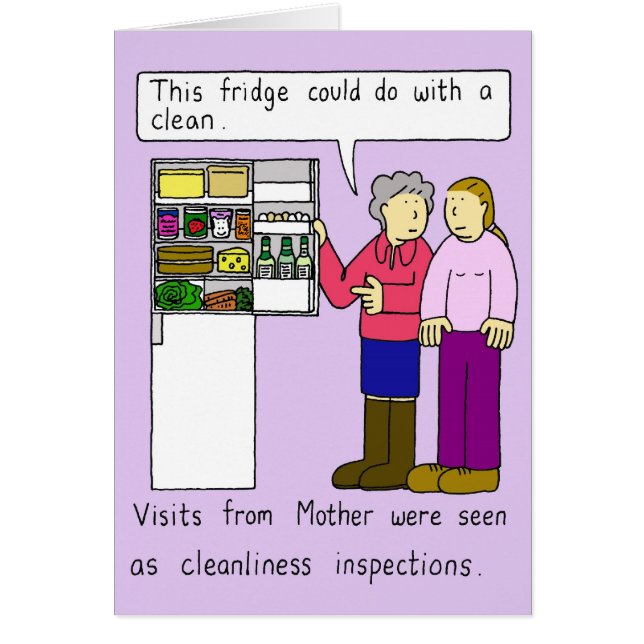 Mother Daughter Relationship Cartoon (Front)