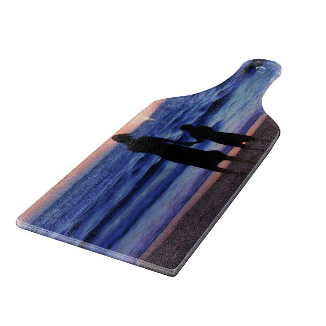 Mother Daughter Sunset Cutting Board (Corner)