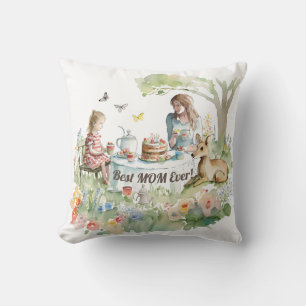 Mother Daughter Tea Party Cushion