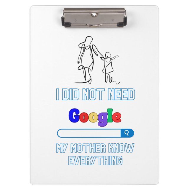 Mother day clipboard (Front)