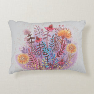 Mother day cute floral decorative cushion