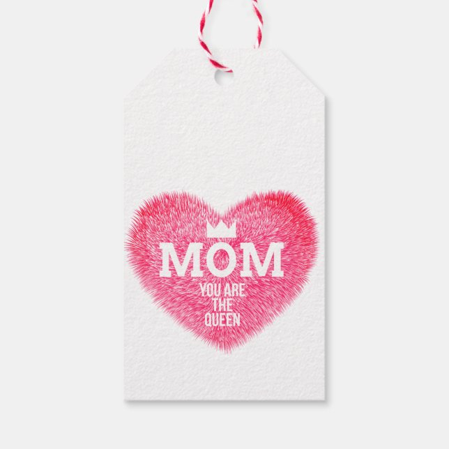 mother day Gift Tag (Back)