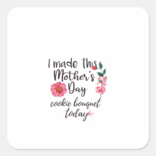 mother day stiker square sticker