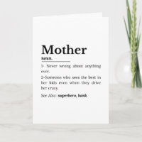 Mother Definition Funny Mum Quote