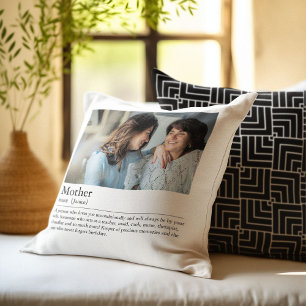 Mother Definition Photo Cushion