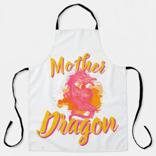 Mother dragon-Japanese dragon Apron