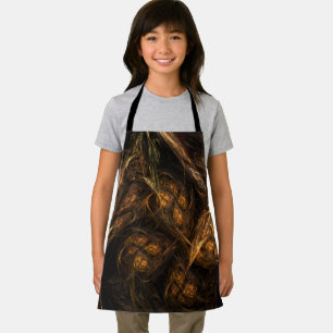 Mother Earth Abstract Art Apron