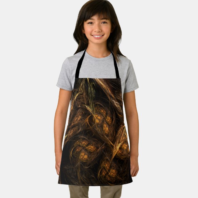 Mother Earth Abstract Art Apron (Insitu)