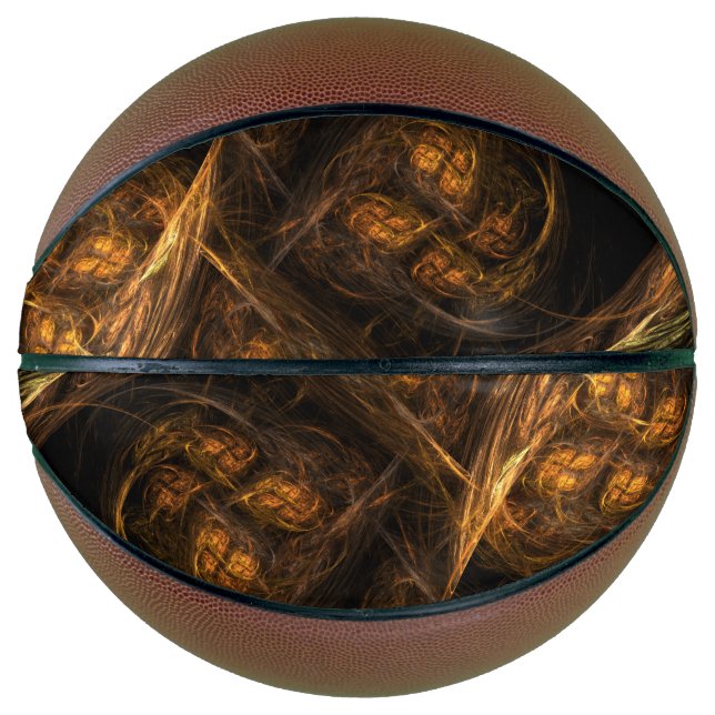 Mother Earth Abstract Art Basketball (Front)