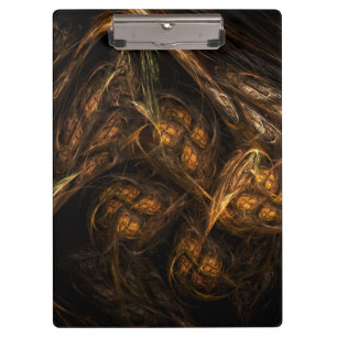 Mother Earth Abstract Art Clipboard