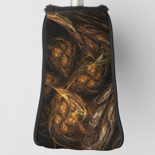 Mother Earth Abstract Art Golf Head Cover (Rotate 90)