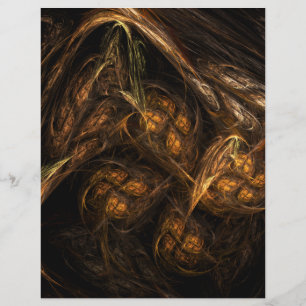 Mother Earth Abstract Art Letterhead