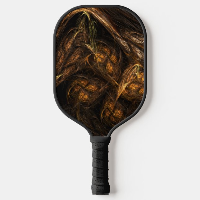Mother Earth Abstract Art Pickleball Paddle (Front)