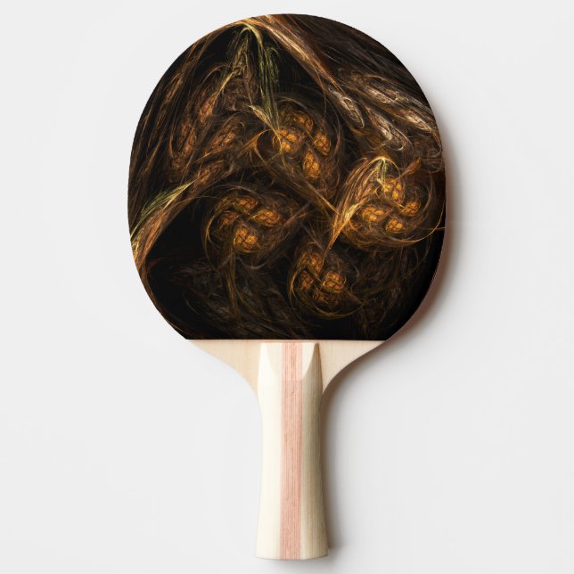 Mother Earth Abstract Art Ping Pong Paddle (Front)