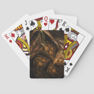 Mother Earth Abstract Art Playing Cards