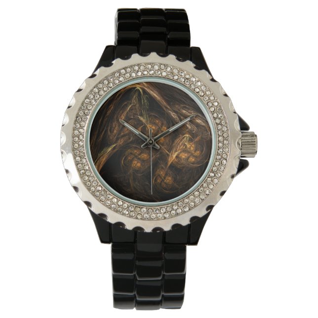 Mother Earth Abstract Art Watch (Front)
