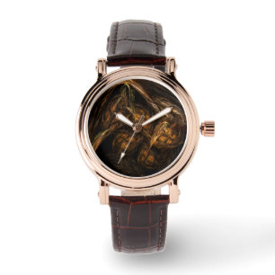 Mother Earth Abstract Art Watch