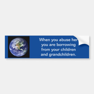 Mother Earth Bumper Sticker