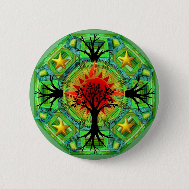 Mother Earth Button (Front)