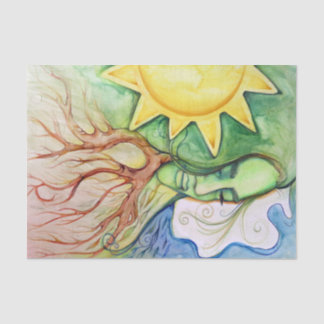 Mother Earth Gaia Goddess Tissue Paper