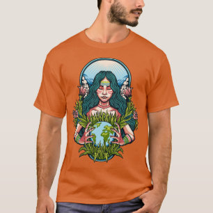 Mother earth illustration T-Shirt