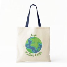 "Mother Earth Love" Tote Bag