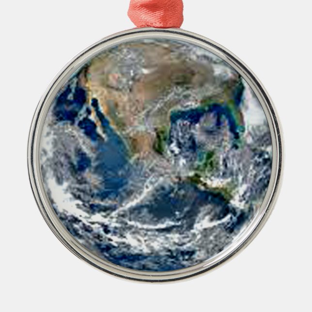 Mother Earth Metal Tree Decoration (Front)