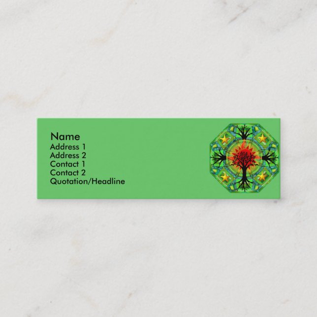 Mother Earth Profile Card (Front)