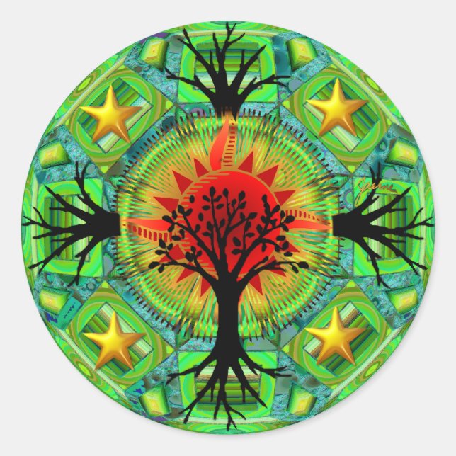 Mother Earth Sticker (Front)