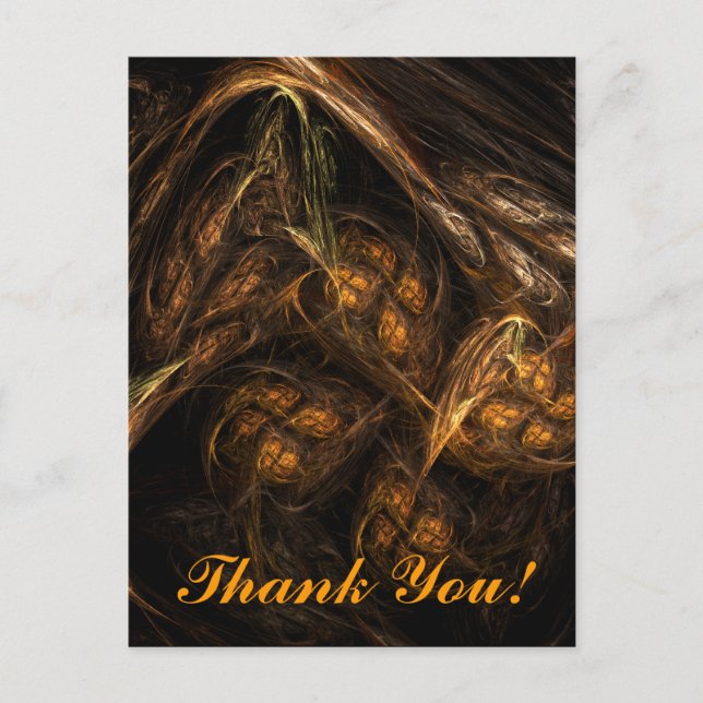 Mother Earth Thank You Postcard (Front)