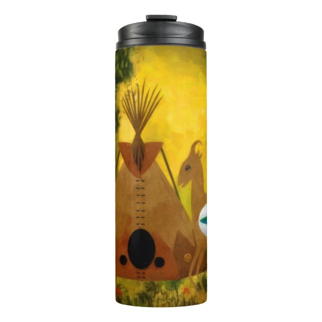 Mother Earth Thermal Tumbler (Front)