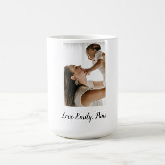 mother father photo name family holiday gifts pare coffee mug