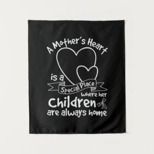 Mother Gift A Mother's Heart Tapestry