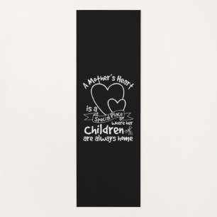 Mother Gift A Mother's Heart Yoga Mat
