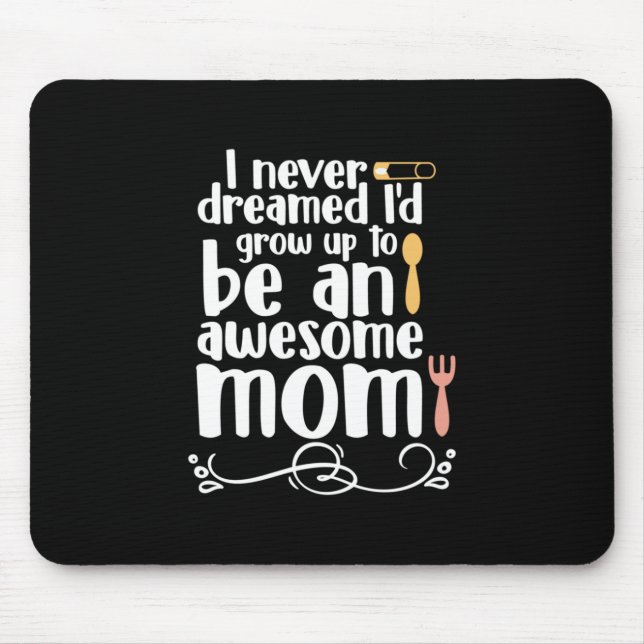 Mother Gift An Awesome Mum Mouse Mat (Front)