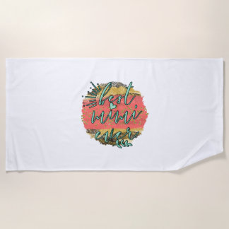 Mother Gift Best Mimi Ever Beach Towel