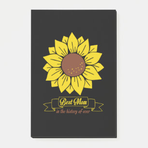 Mother Gift Best Mom In The History Post-it Notes
