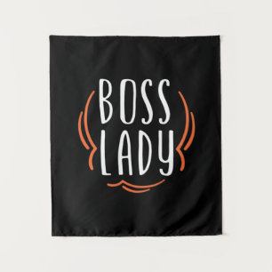 Mother Gift Boss Lady Tapestry