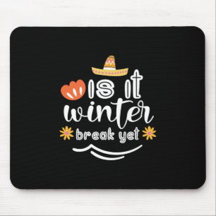 Mother Gift Is It Winter Mouse Mat