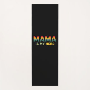 Mother Gift Mama Is My Hero Yoga Mat