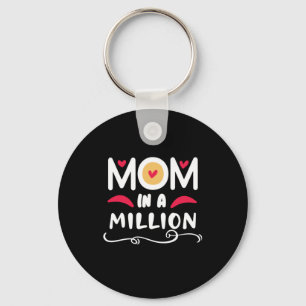 Mother Gift Mom In A Million Key Ring