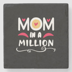 Mother Gift Mom In A Million Stone Coaster