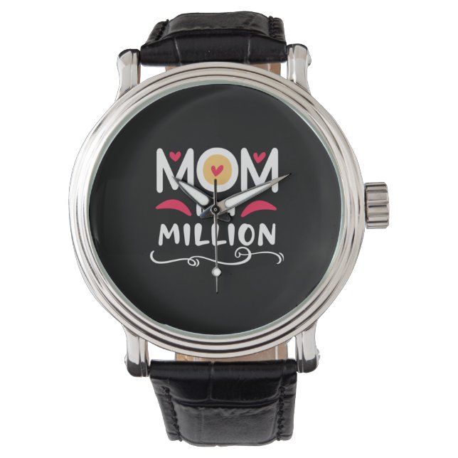 Mother Gift Mum In A Million Watch (Front)