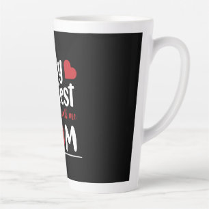 Mother Gift My Greatest Blessings Call Me Mum Latte Mug